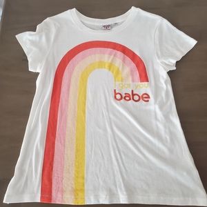 Junk Food I Got You Babe Rainbow Tee